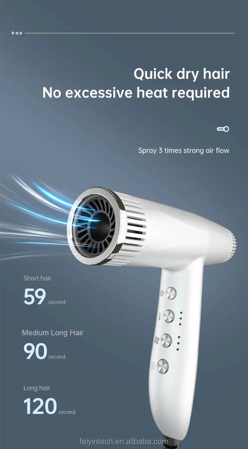 FEIYIN High Speed AC Motor OEM/ODM     Wholesale Hair Dryers