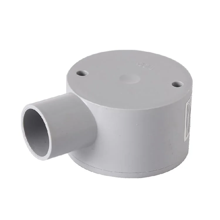 ERA UPVC/PVC/Plastic pipe fittings  AS/NZS2053  Watermark Pipes Conduit Junction Boxs 1 way