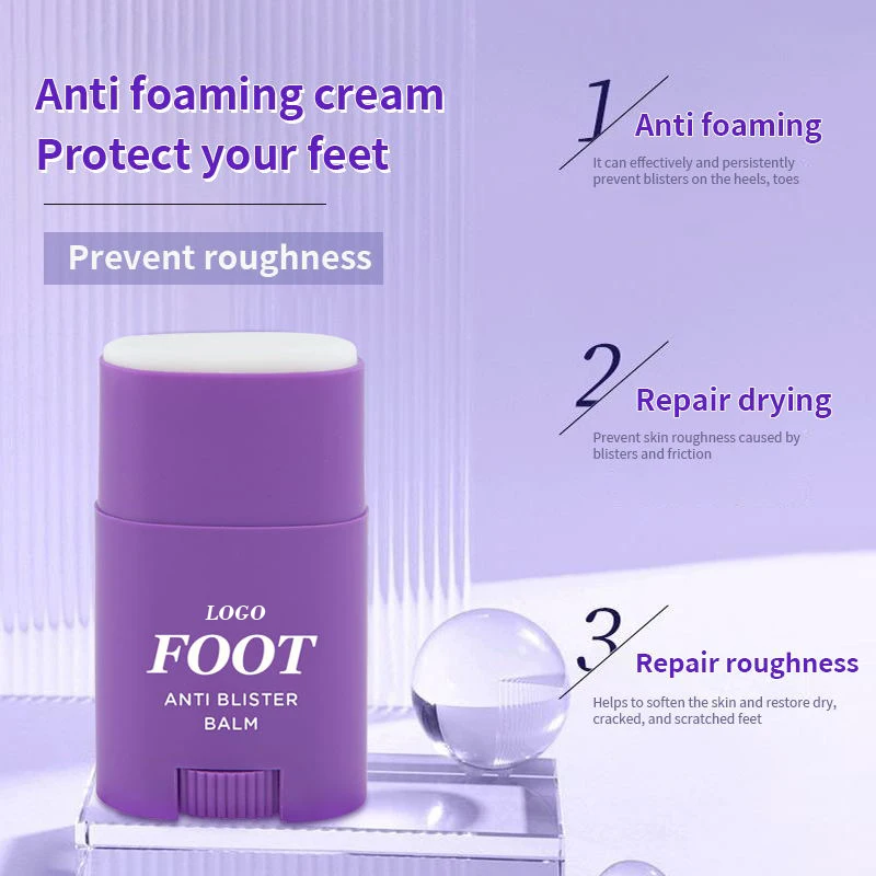 Prevent heel and toe blisters and skin roughness caused by friction whitening repail foot pain relief cream for pain