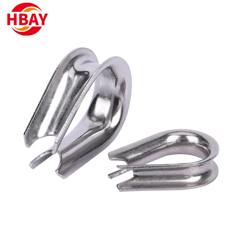 ANYUE High Quality Galvanized Polished Thimble With Complete Size For Lifting