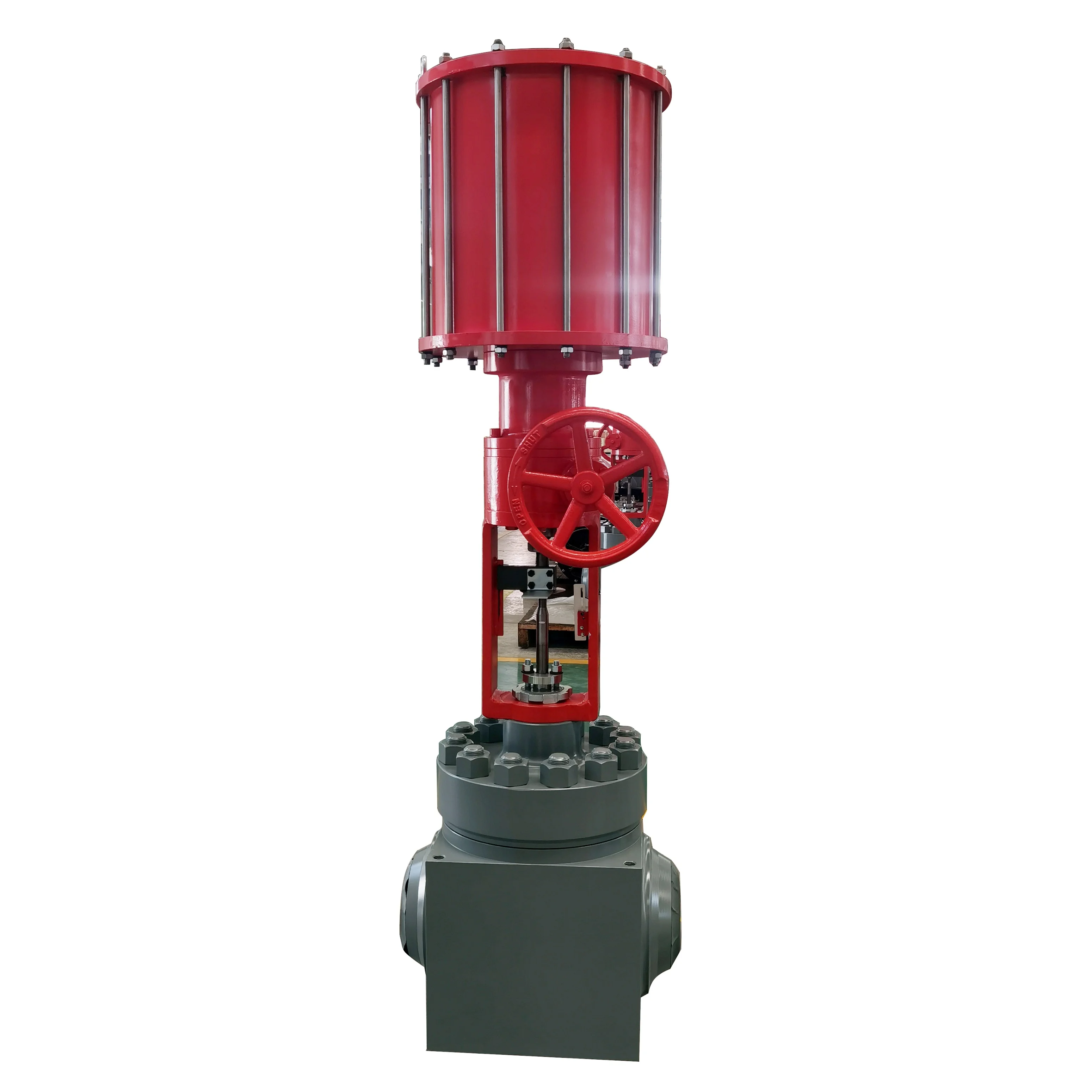 4in DN50 Cast Steel Class150 Flange Self Operated Pressure Regulator For Natural Gas Pressure Regulators For Compressed Air