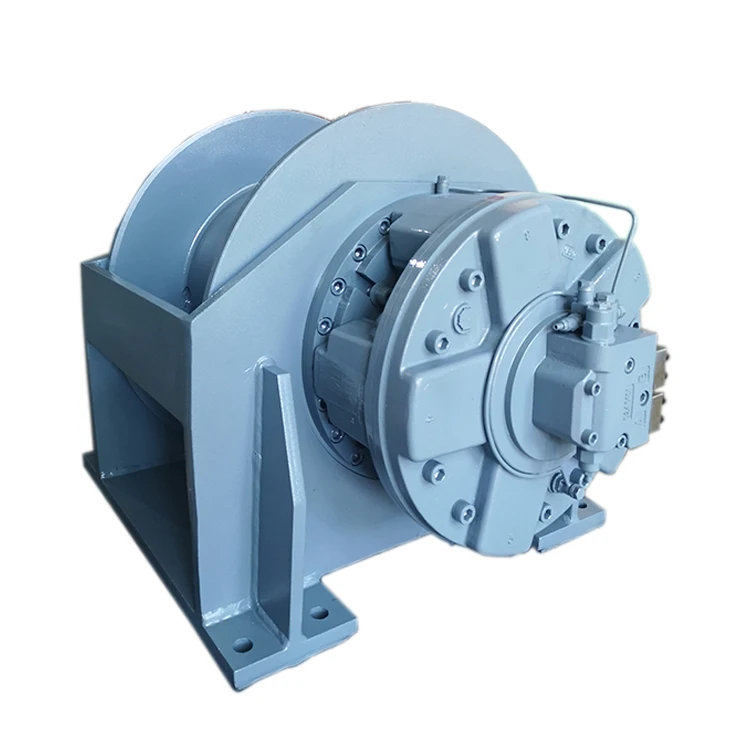 single drum and double drum hydraulic winch for skid steer/tow truck/chipper/atvs/trailers