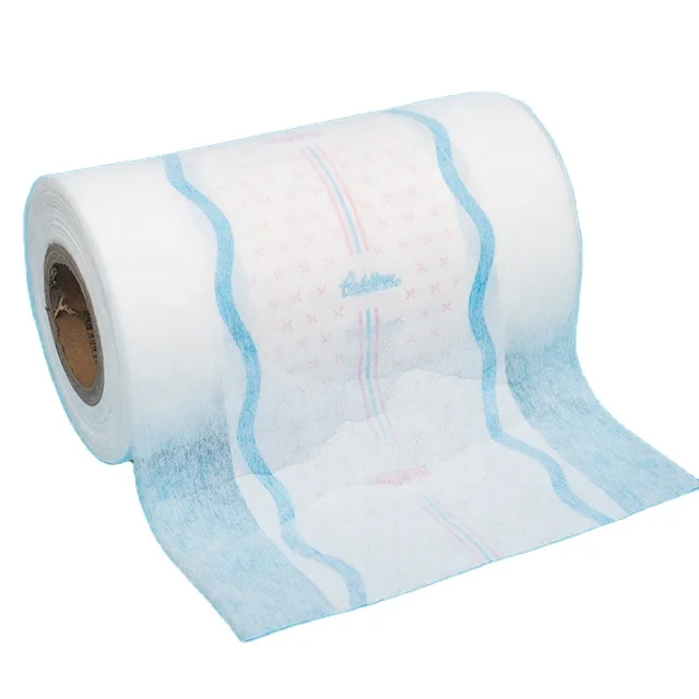 Customized Print Soft Breathable PE Lamination Film for Diaper Backsheet Material Clothlike Film Diaper Raw Material