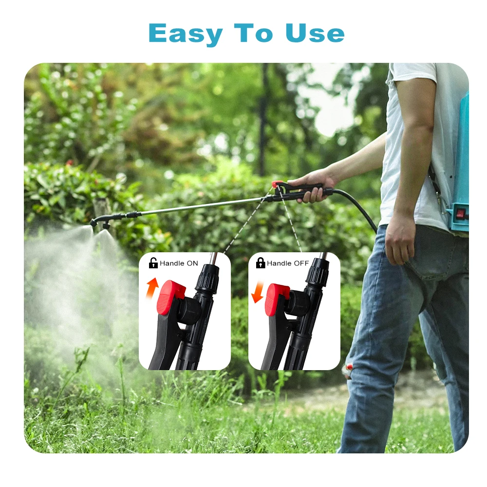 China Cheap Agricultural PE Hand Pressure Manual Knapsack Sprayer