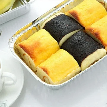Alloy 3004 Food Packaging lunch box Disposable Tin Foil Dishes Grill Pan Catering Aluminium Foil Container Tray With Lid