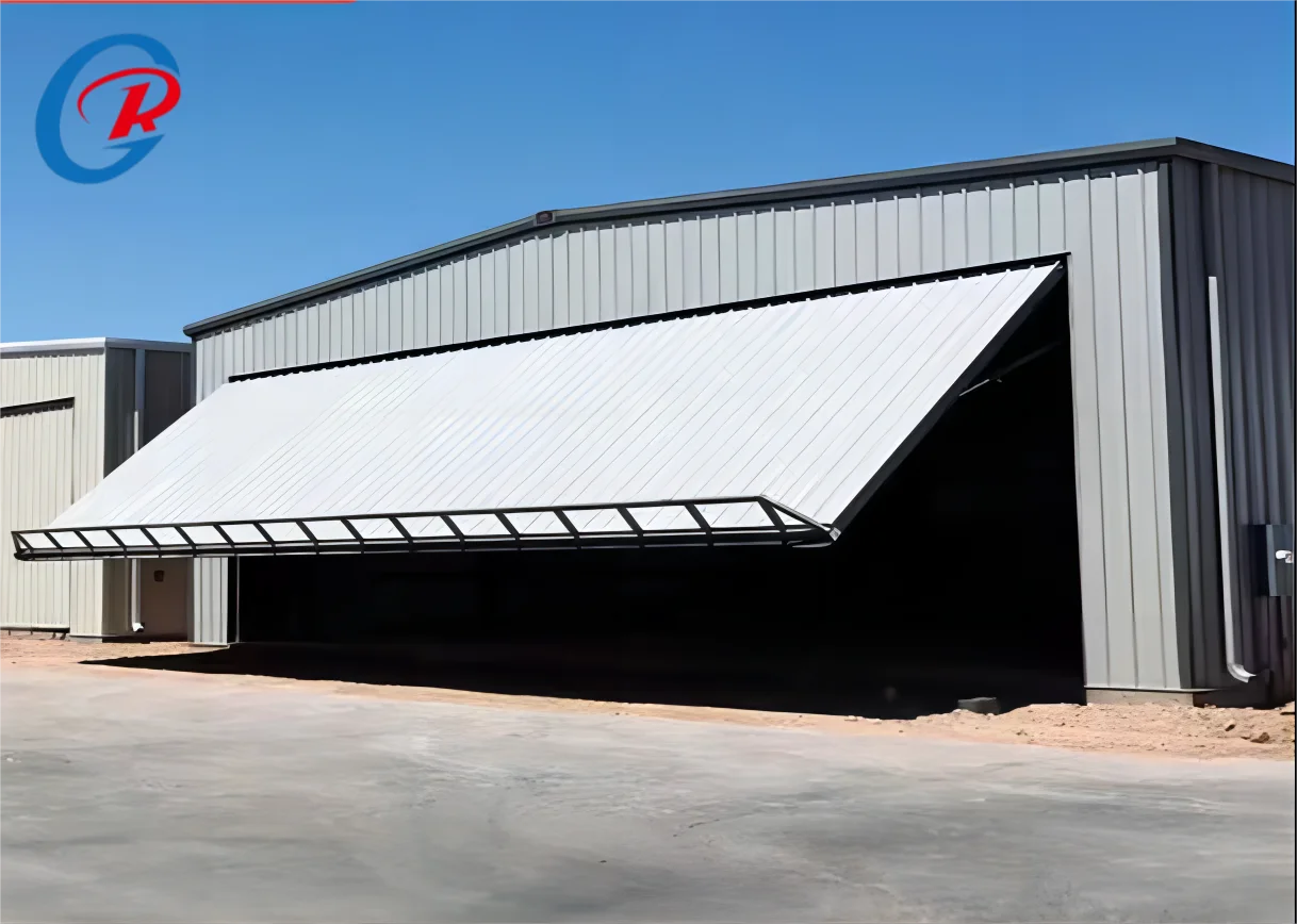 Customized Prefabricated Hangar Steel Structure Garage Building