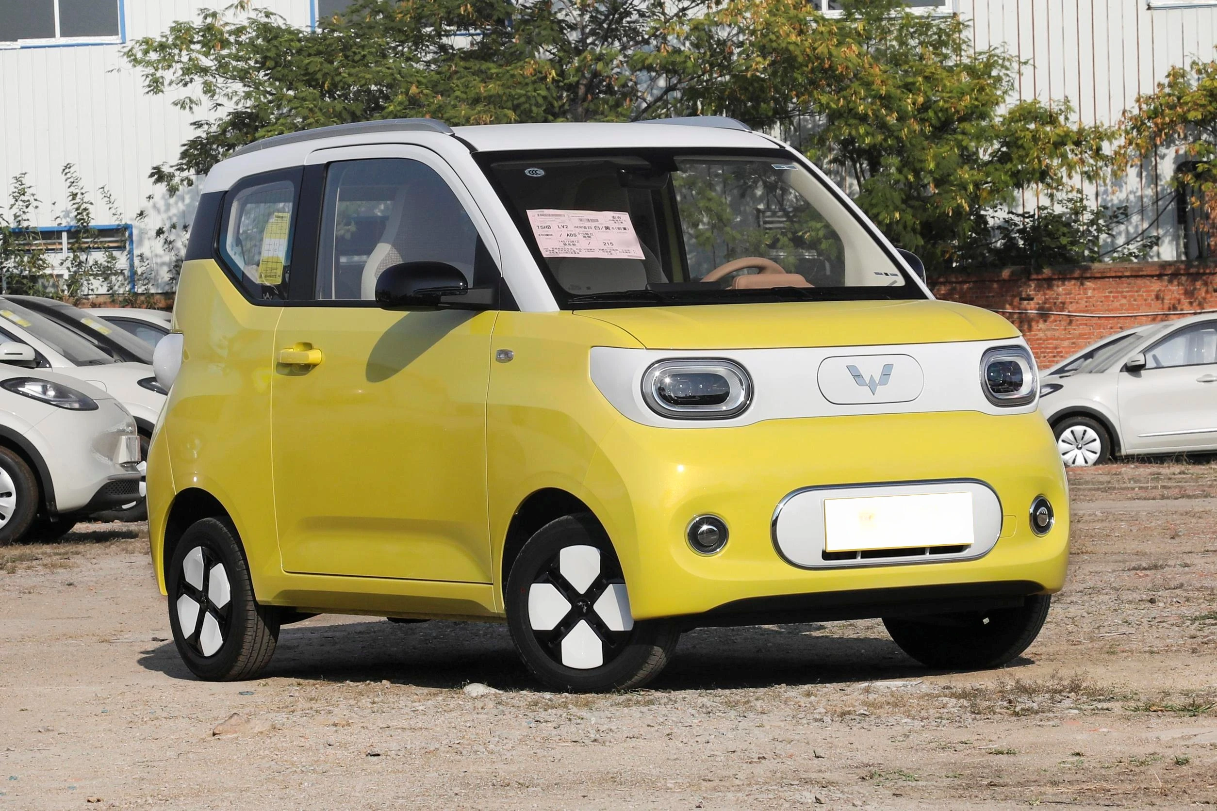 2024 Wuling Hongguang Mini EV Car Left Hand Drive Pure Electric New Energy Vehicle