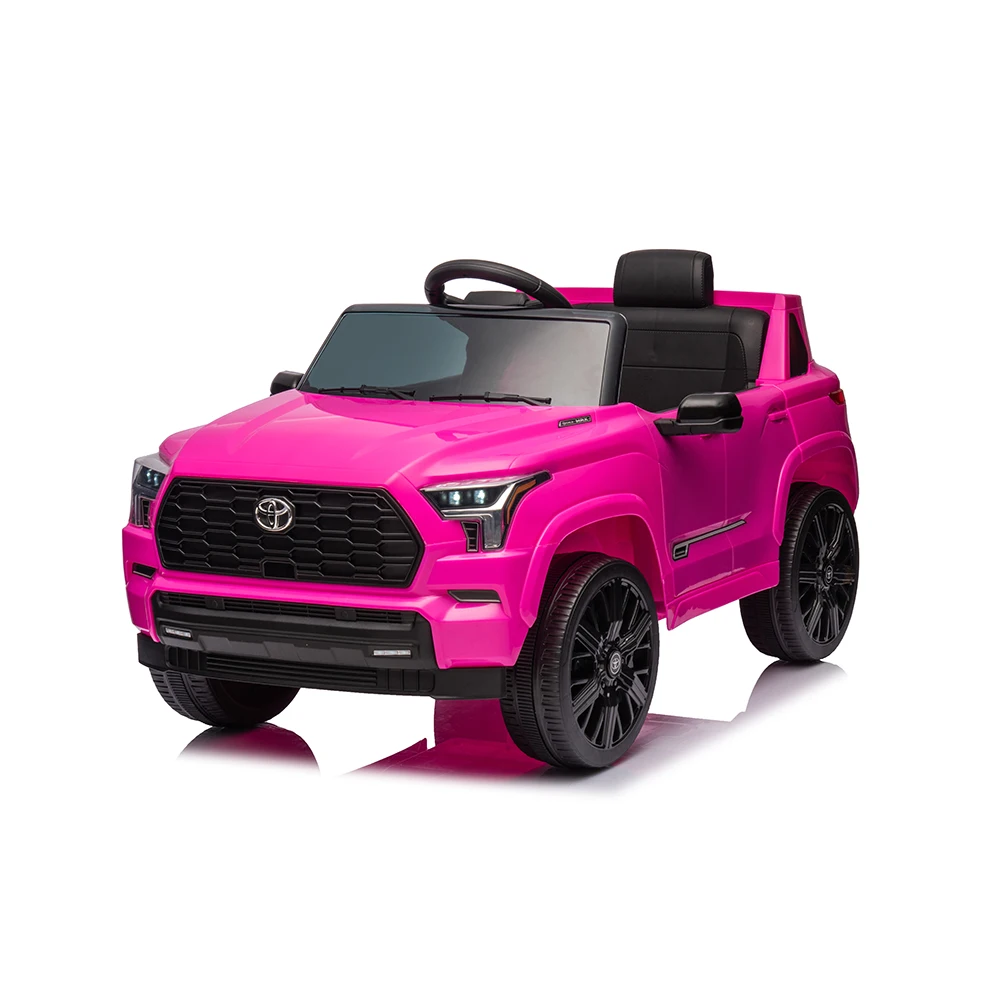 Licensed Toyota Sequoia tiktok hot selling 12v kids electric car battery powered toy car electric car for children 7-10