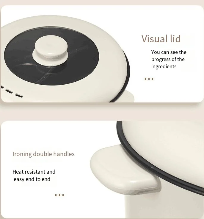 High Quality Electric Mandarin Duck Pot  Electric Cooker Dormitory ElectricCooking PotMulti Functional Pot Non Stick Integrated