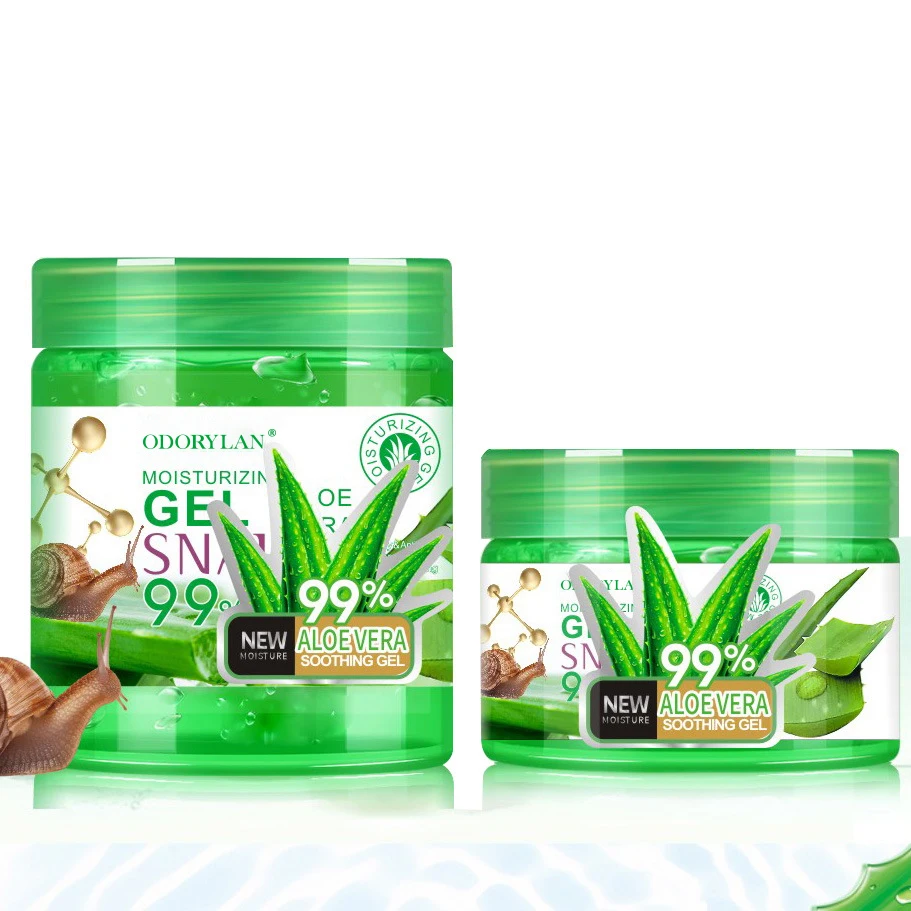 Manufacturer Wholesale Organic Natural Alovera Gel 100% Pure Moisturizing Soothing After Sun Aloe Vera Gel For Face