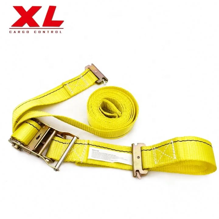 Heavy duty 2-дюймовый ratchet сковать ремни 50 мм 4400lbs e-трек трещотки галстук вниз стяжный грузовой ремень для перевозки