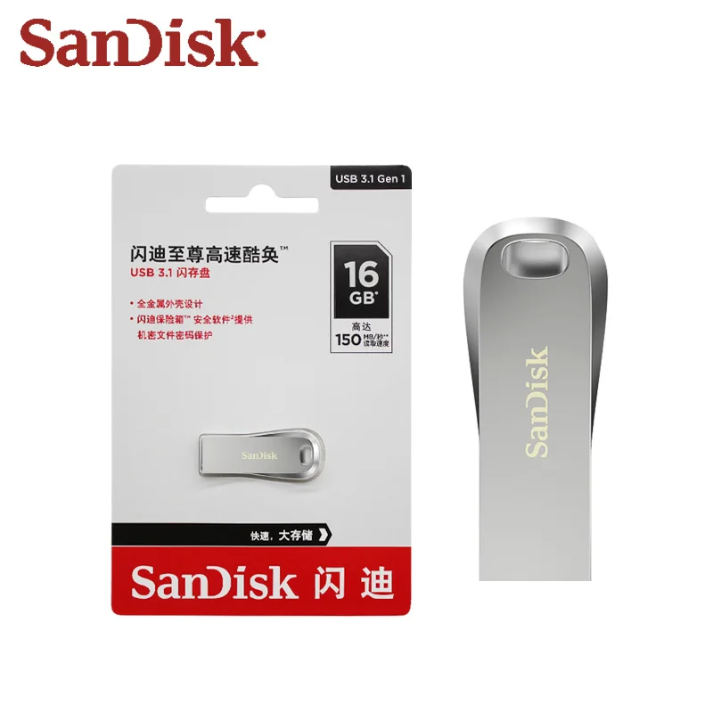 Ultra Luxe USB 3.1 Flash Drive High Speed 150MB/S CZ74 512GB 256GB 128GB 64GB 32GB flash disk memory stick pendrive