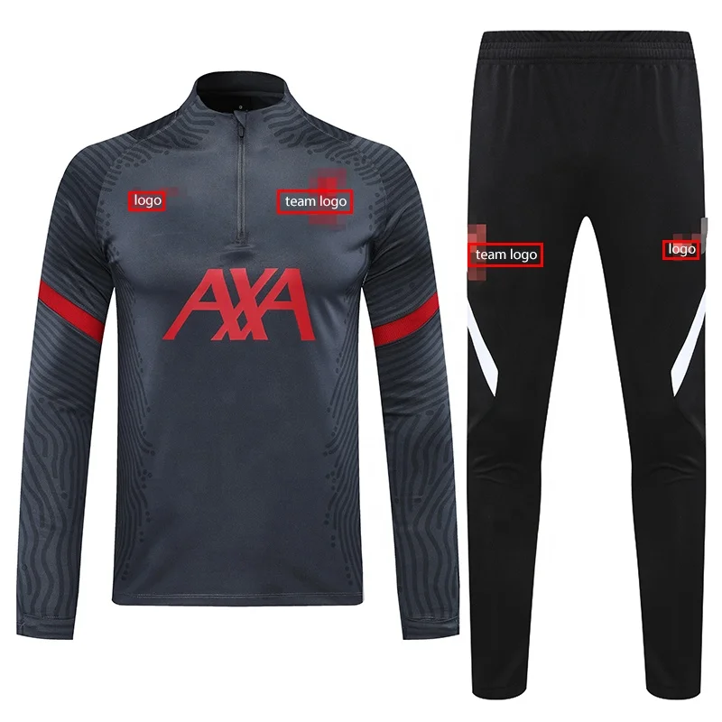 tracksuits soccer men jacket football club high quality sport pants jacket for football team