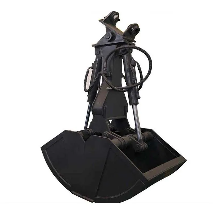 Clam shell grab shell bucket for excavators and loaders for sale