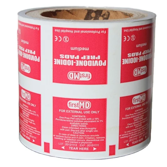 Direct OEM Manufacturer Packing Material Custom Printing Logo Biodegradable Medical Aluminum Foil Paper with Lowest Price