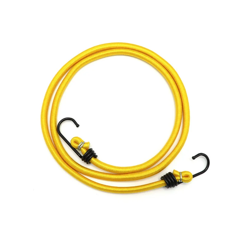 outdoor camping elastic rope hook bungee cords with hooks