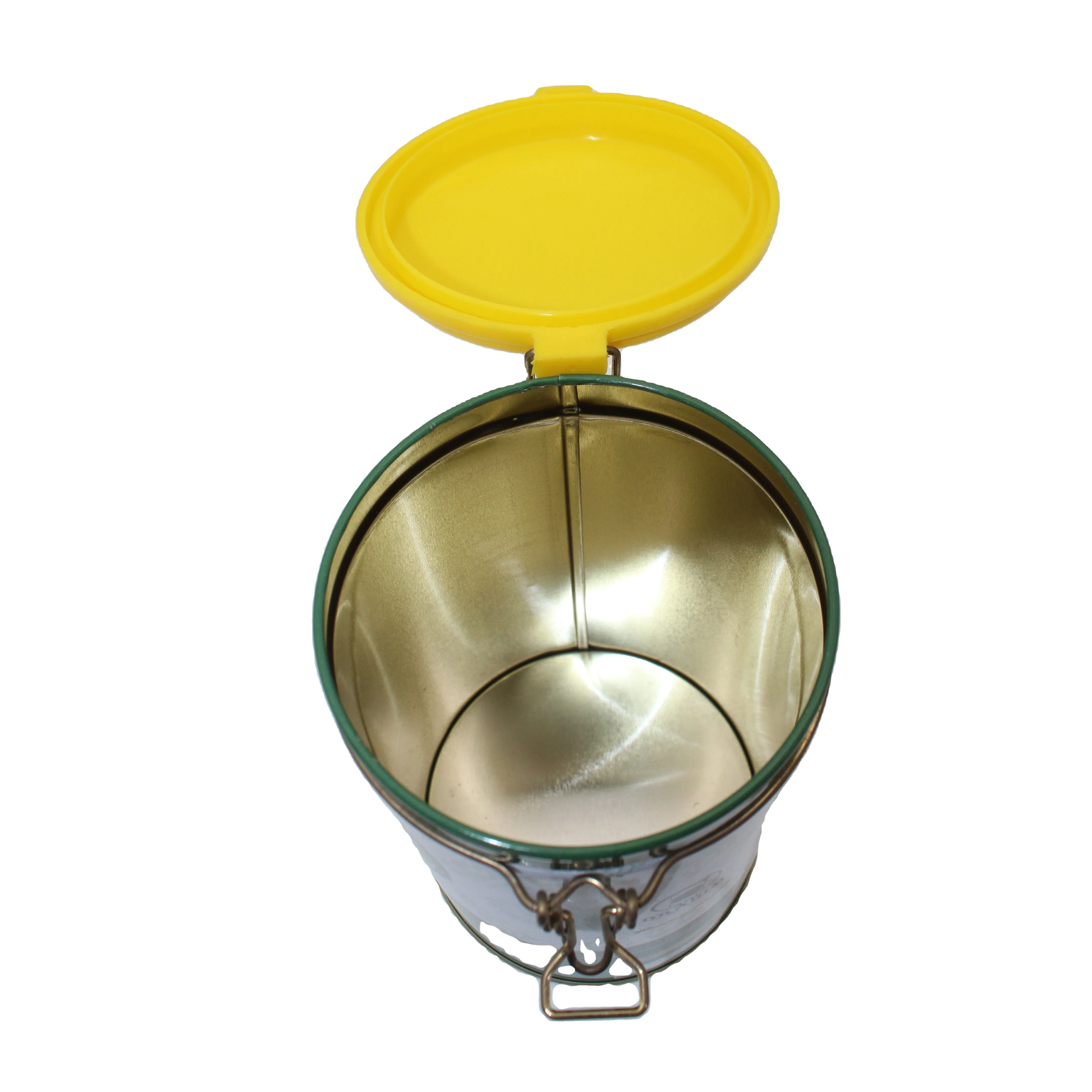 Тонированные банки, пустые стальные застежки, банки, жестяные контейнеры для чая, кофе