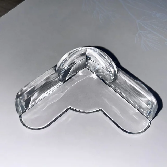 Transparent safety corner protector corner protector for desktop furniture table corner protector