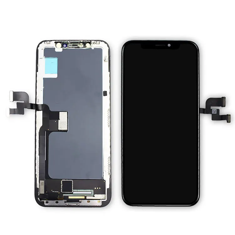 Professional factory OEM mobile lcd touch screen replacement spare parts display assembly for iphone x