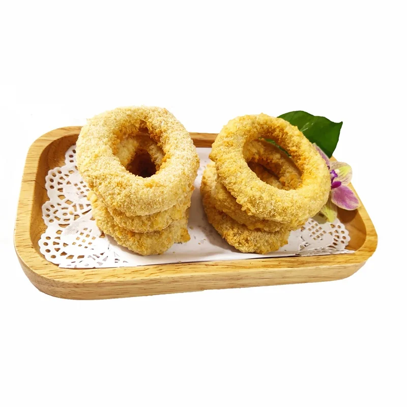 
wholesale super popular squid breaded rings giant calamari ring available for sales in stock 