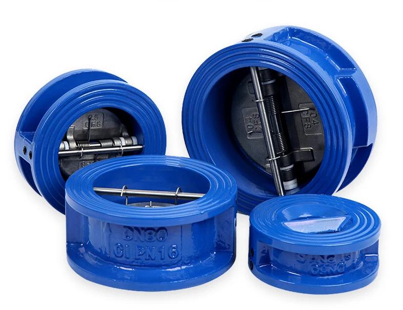 TKFM Cast Iron Factory Oem Single Direction butterfly Flap Check Valves PN16