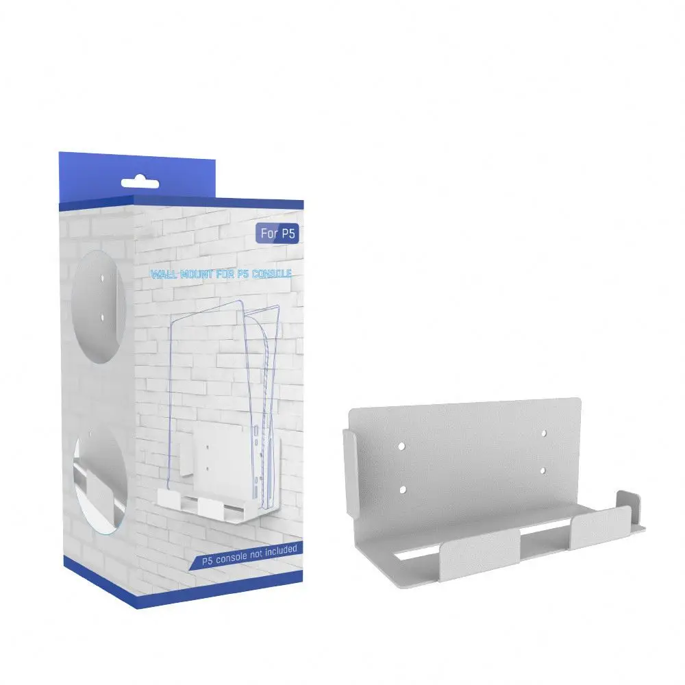 
PS5 Host Wall Bracket Console Game Accessories Storage Bracket Console Rack Hang Controller 