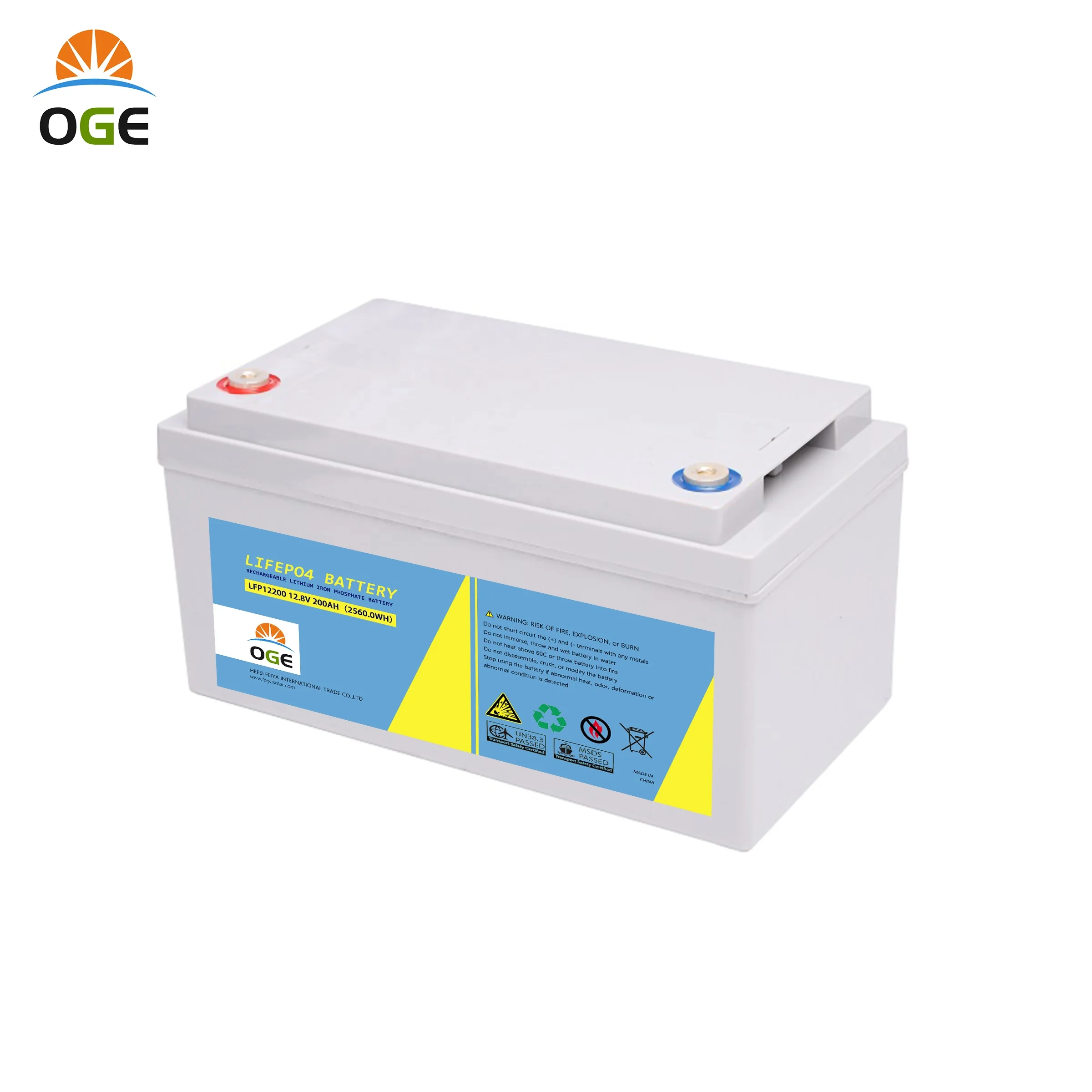 Hot Sales 48 24 12 V 100ah 200ah Lithium Solar Battery 12v 200ah Lifpo4 Battery