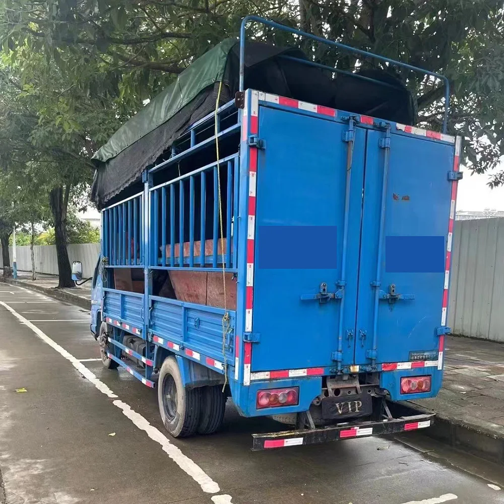 Wholesale 2015 JMC Single row box car Isuzu engine loading truck used car second hand cars