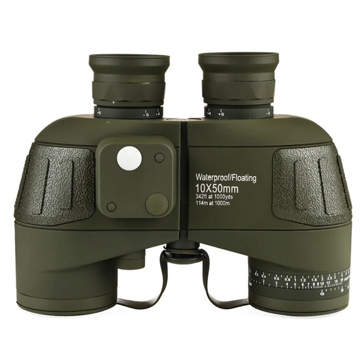 Compass Ranging telescope High power night vision 10x50 nitrogen-filled waterproof adult outdoor binoculars