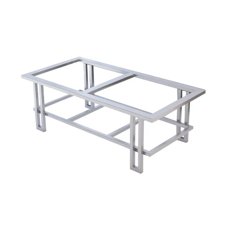 Modern High Quality Processing Iron Metal Black Table Frame For Marble Table Top