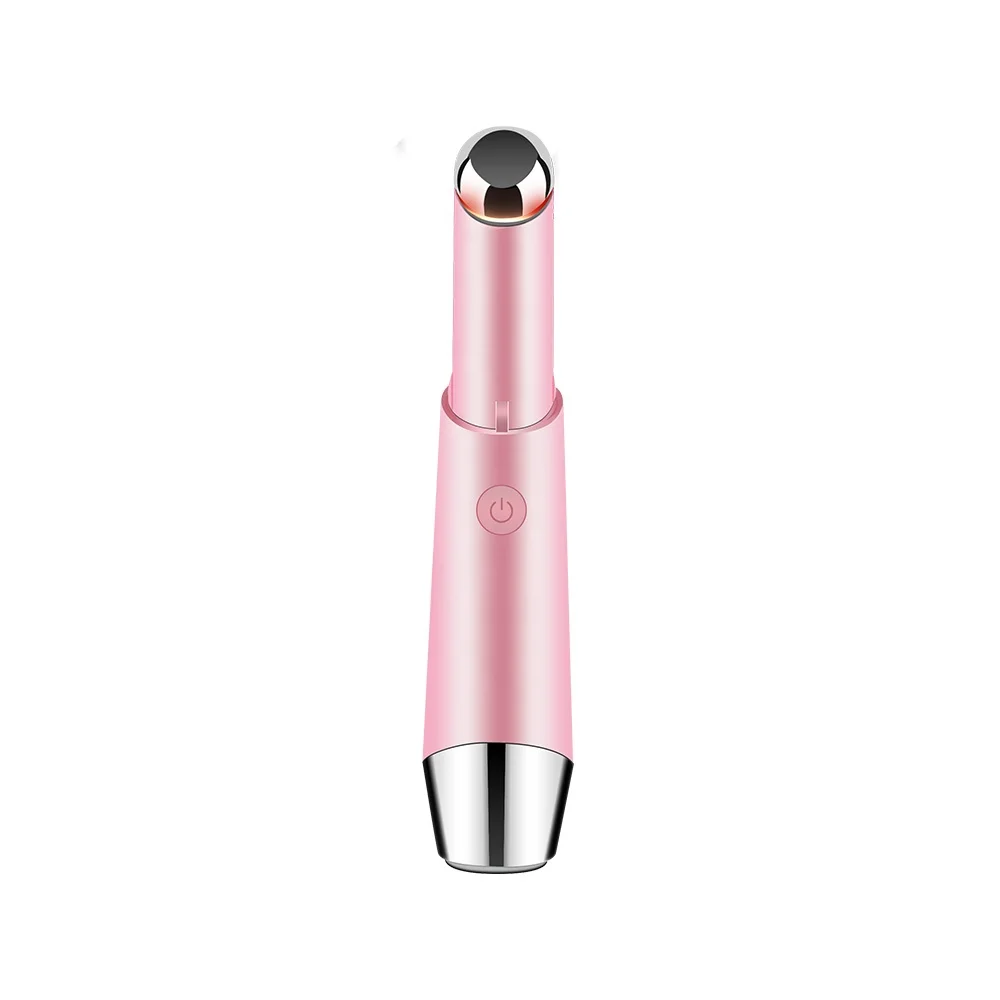 Mini Ion Daylighting Beauty Eye Warm Facial Massage Pen Hot Bag Removal Anti-Wrinkle Treatment Lip Beauty Device