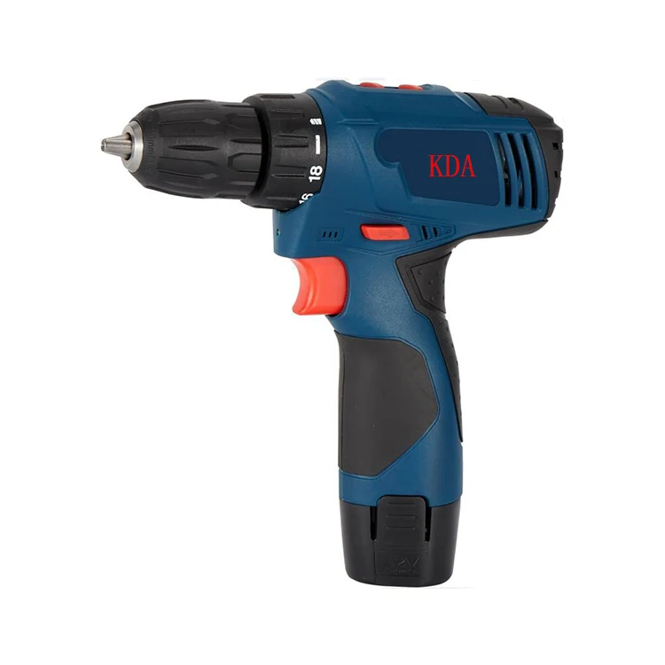 Rechargeable hand electric drill double speed electric screwdriver lithium electric drill for household multi-purpose impact