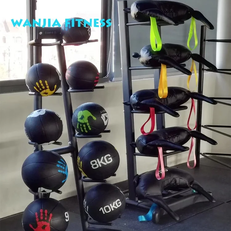 High Quality Double Sided Medicine Ball Storage Rack Medicine Balls With Rack