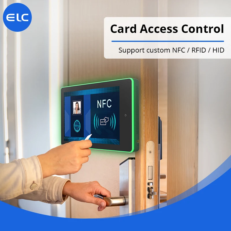 Wall mounted 10 inch android tablet with camera and poe powered for conference meeting