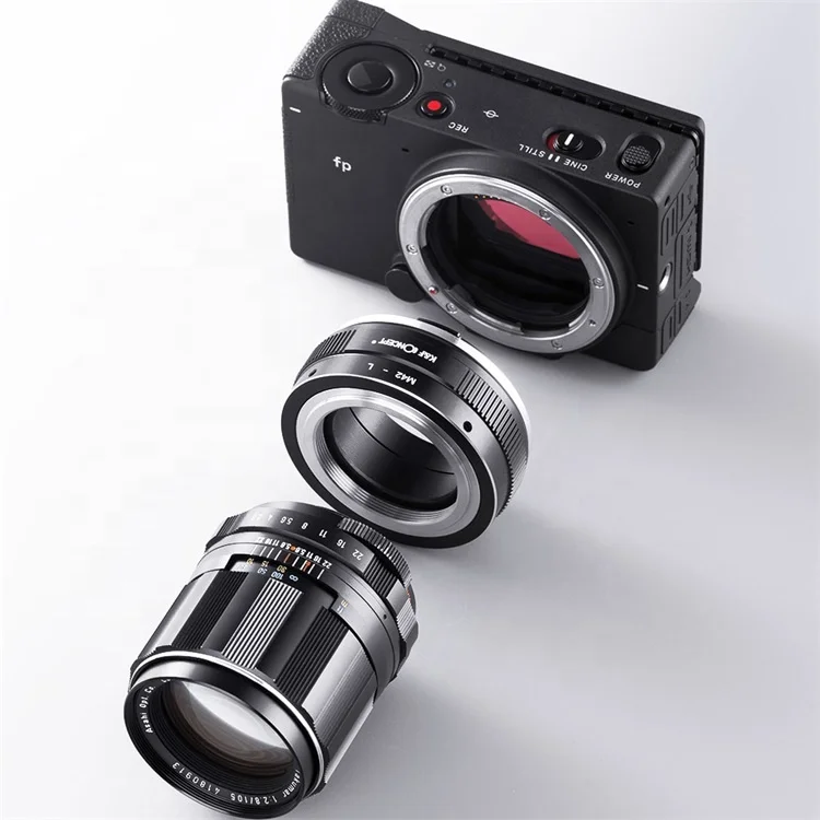 K&F Concept High Precision Lens Mount Adapter Compatible with M42 Lens to Leica L Camera Body