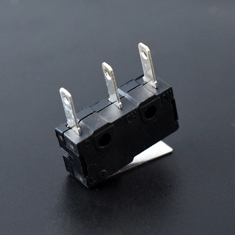 China C NO NC 3 Pin Long Foot Push On Push Off Button Micro Switch Manufacturer