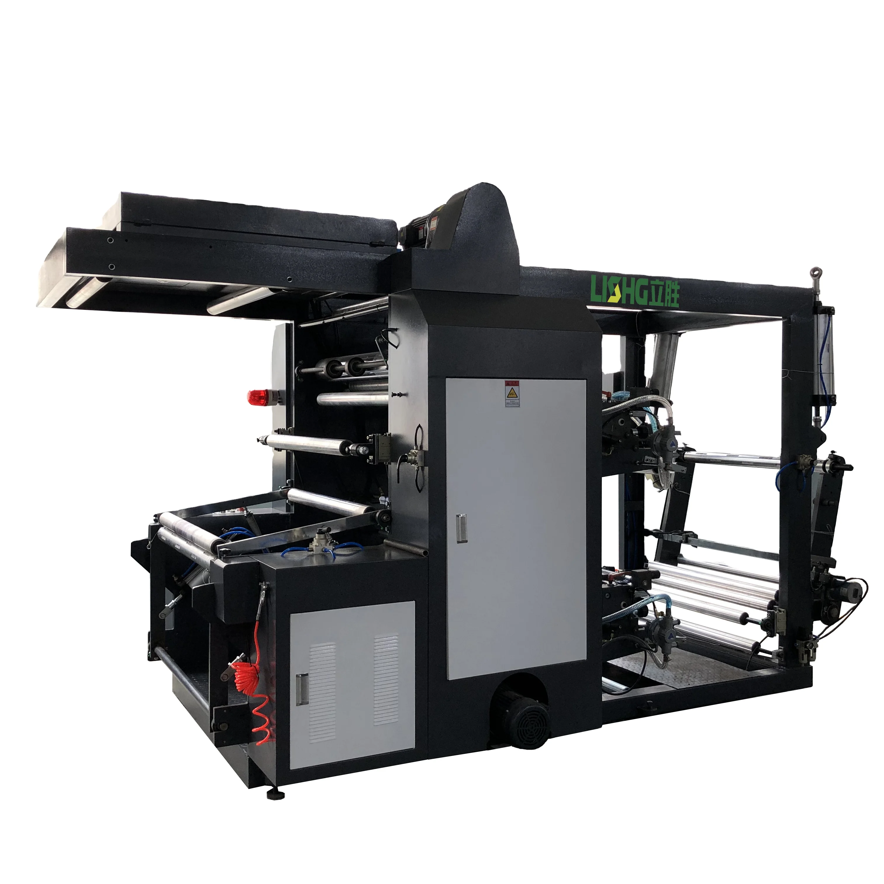 stack 2 Color paper make wrapper pizza box bag cup package flexograph printer flex printing machine price