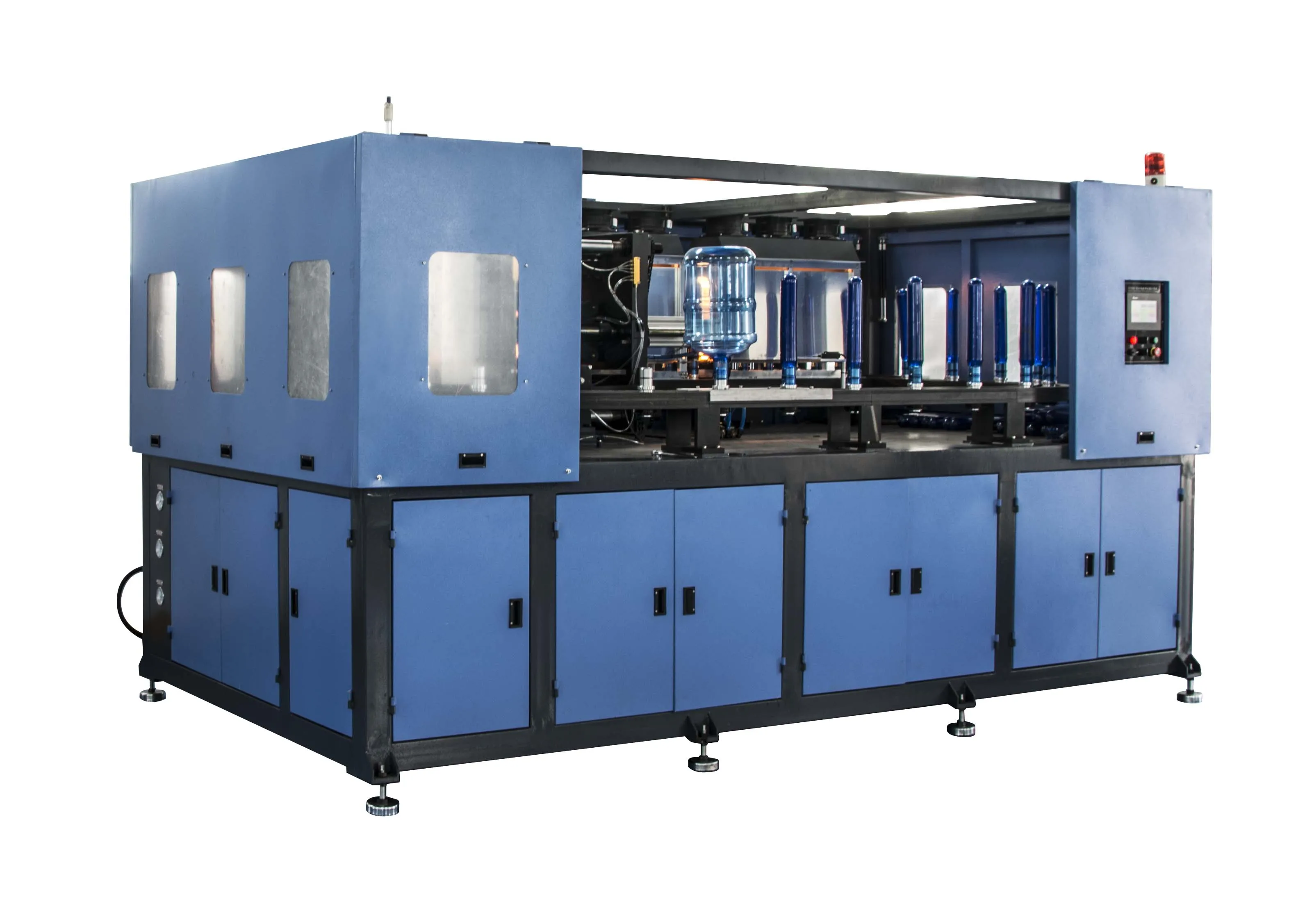 one Cavity Semi-Automatic Blowing Mould Machine for 10L 12L 15L 20L water bottle PET Preform blowing