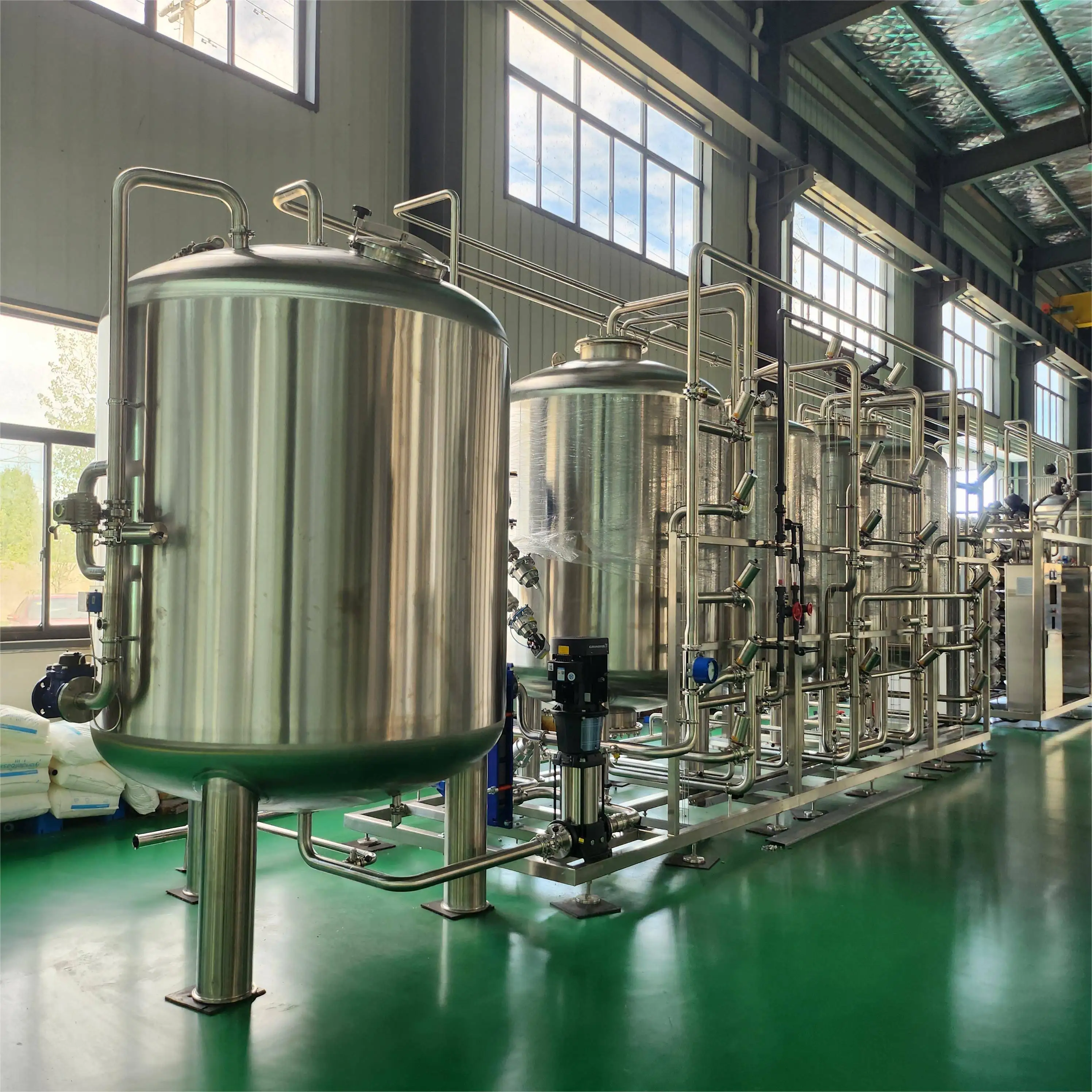 Highfine 2022 pharmaceutical purified water system with EDI and RO