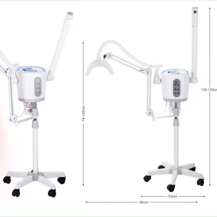 Gomecy 2024 drop shipping Nano ozone type hydradermabrasion 360degree Water Spray Ozone Vapors PDT skin care