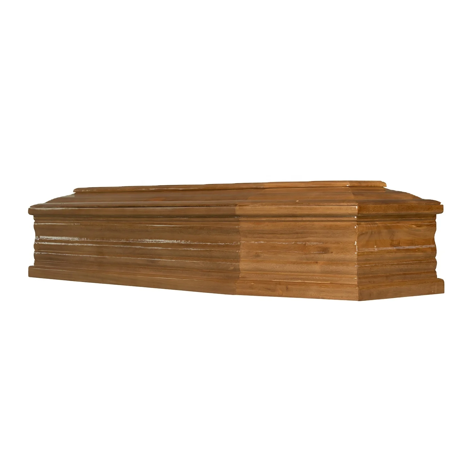 Wholesale Factory Price Funeral Supplies Equipment Crematorium Wooden Coffin Funeral Casket