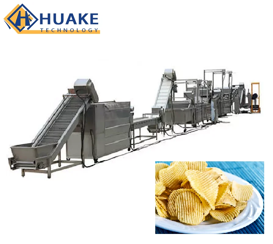 Indian potato chips making machine baked potato chips machine potato crisps machine