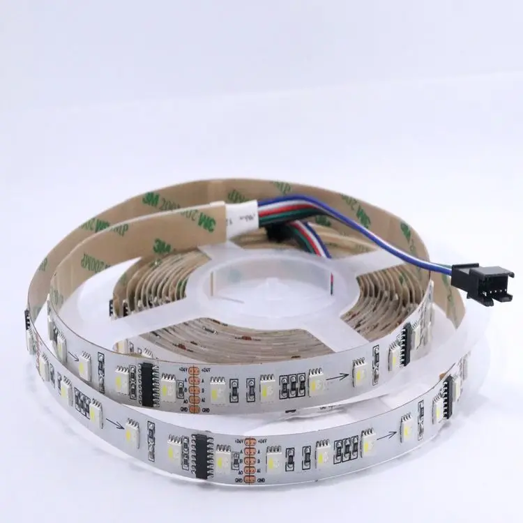 Addressable Digital Color RGBW 5050SMD 60LEDs/M 19.2W DMX Pixel LED Tape DMX512 LED Neon RGBW