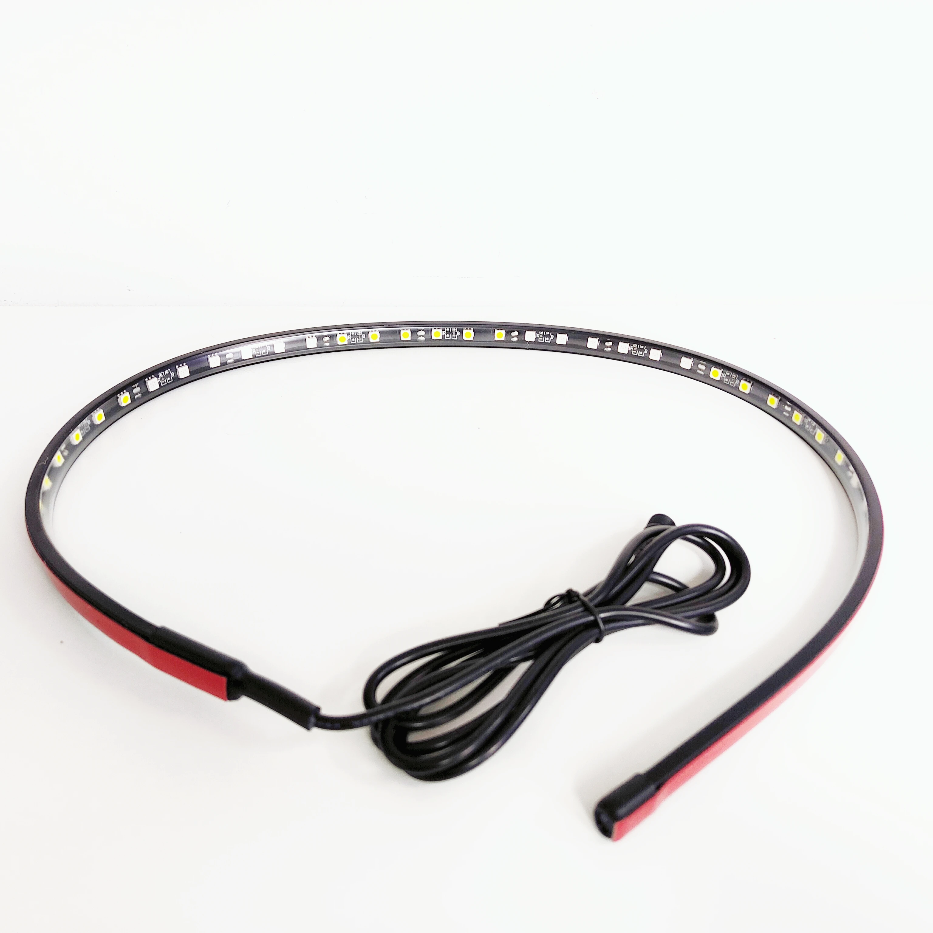 Kingshowstar Car Door LED Strobe Strip Lights White & Amber Strobe Light Strips Truck Offroad Emergency Light LED
