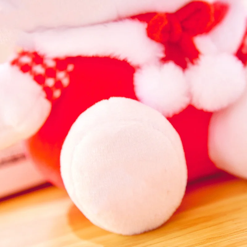 Genuine Sanrio cartoon animation plush doll Christmas elk KT cat toy Kulome plush toy