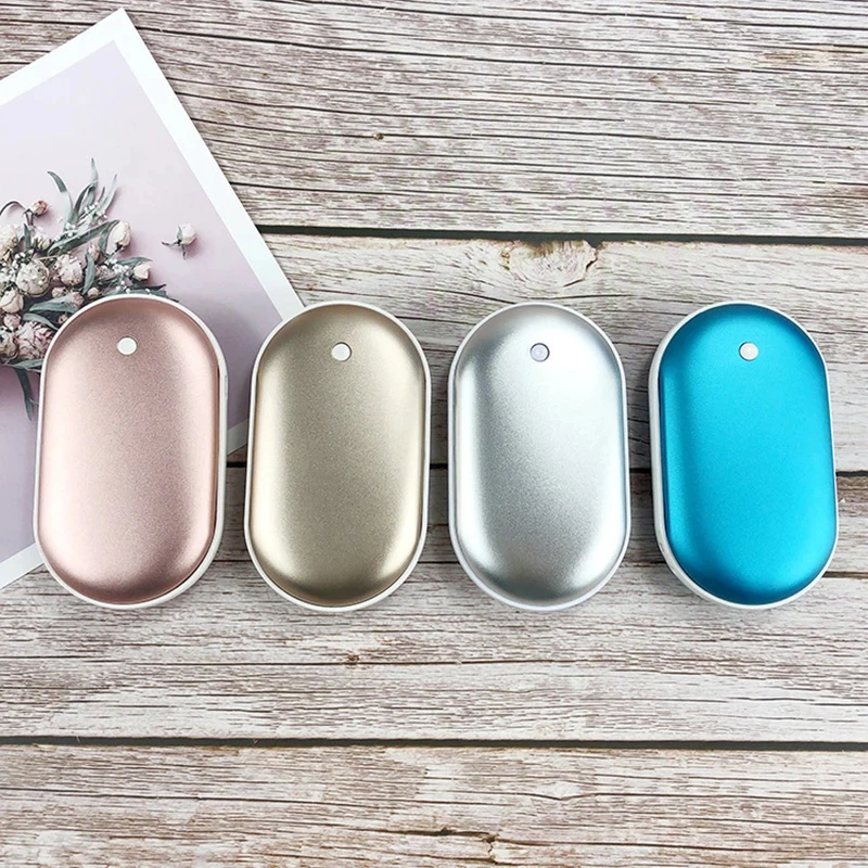 Мини-Электрический USB Портативный перезаряжаемый карманный грелка для рук с Power Bank зимнего дома