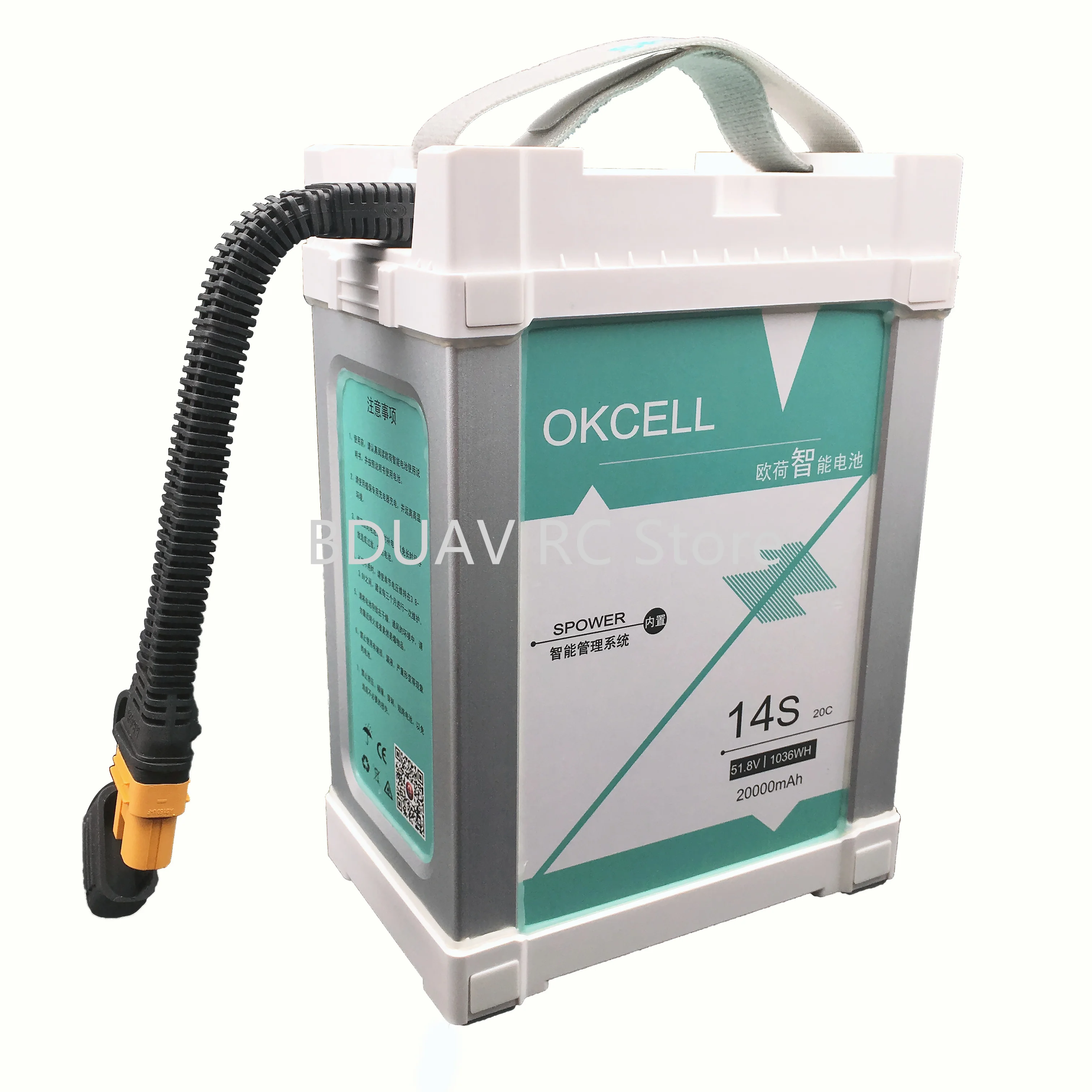 Original OKCELL 51.8V 14S  20000mah Battery  for agriculture drone