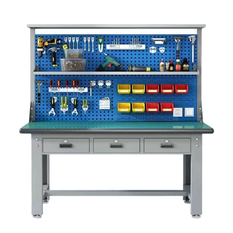 Durable Anti-Static High Capacity Customizable Multi-Purpose Garage Heavy Duty Steel Workbench
