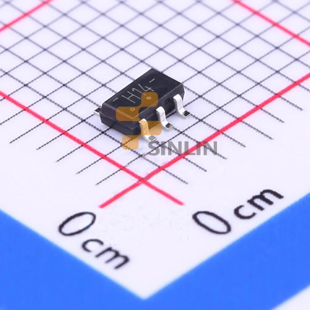 (Logic IC) 74HC1G14GV  Marking code:H14  Inverter IC 1 Channel Schmitt Trigger 5-TSOP