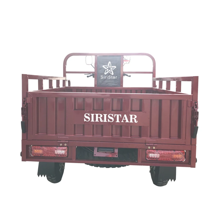 USA Agricultural Three Wheeled Motorcycle Dump Tricycle Motorcycle Cargo 250CC 300CC Moto Cargo Tricycle